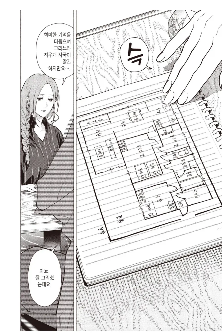 어릴적 살던 집의 구조가 수상했다는 유부녀.manhwa