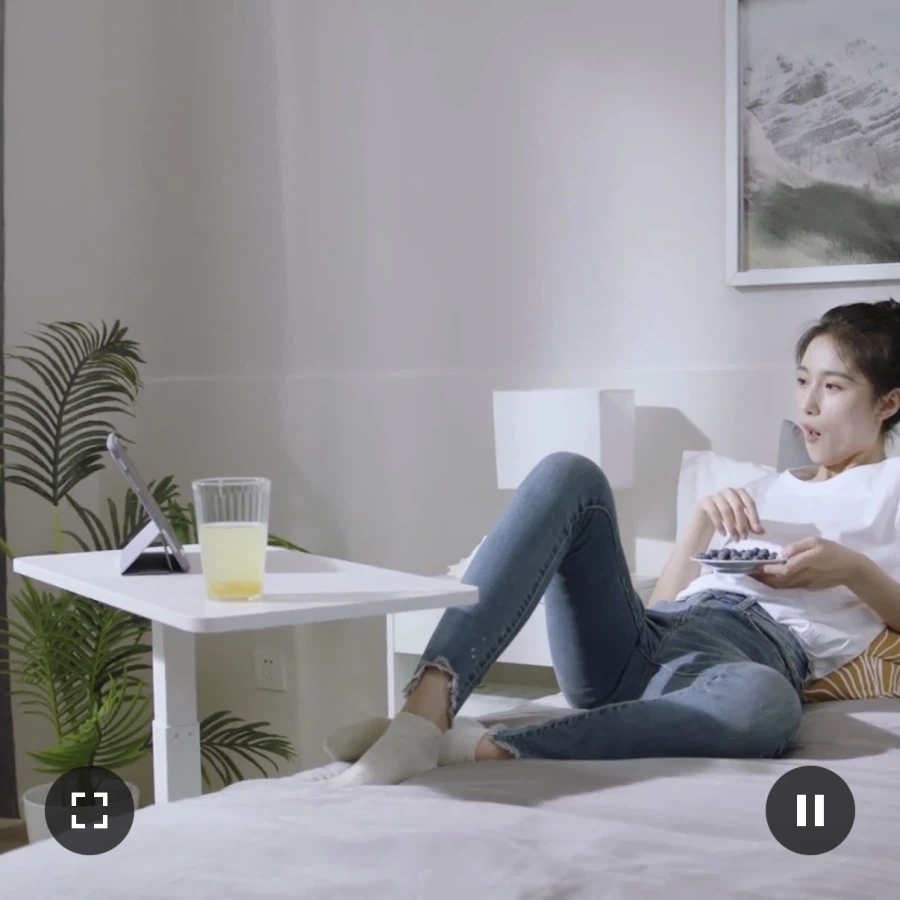 가구 시연 직원의 연기력