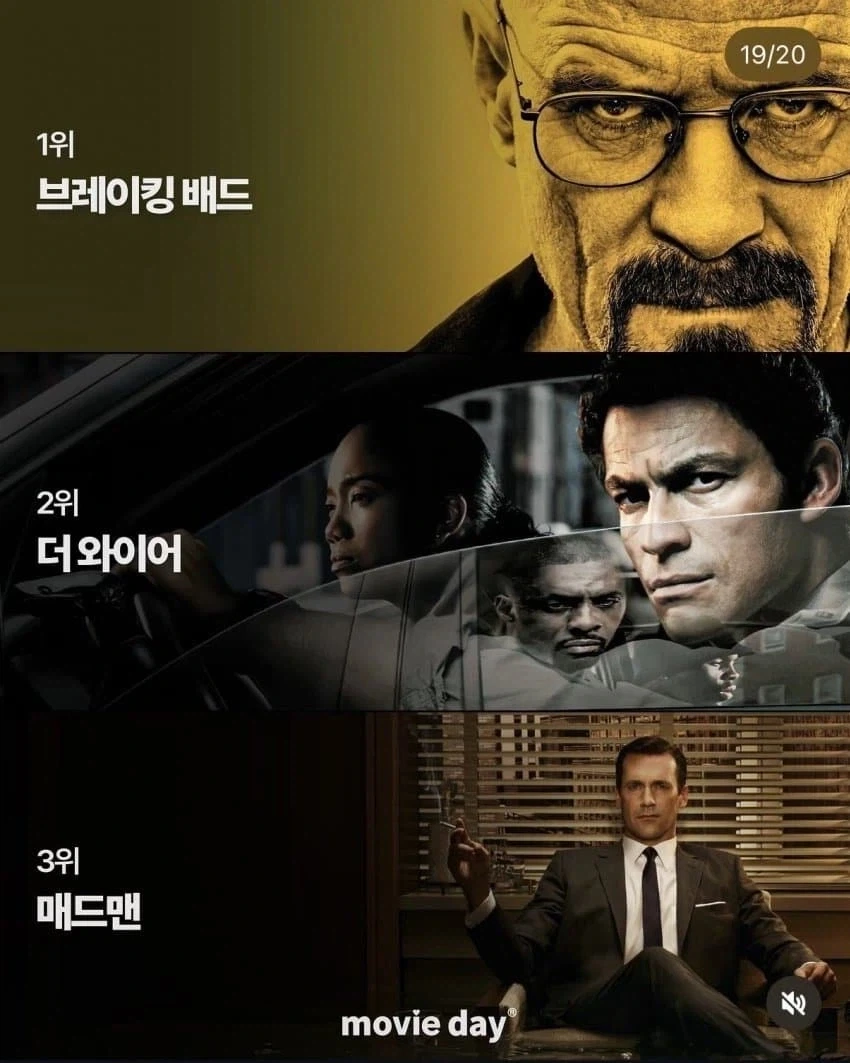 BBC 선정 최고의 영미드라마.