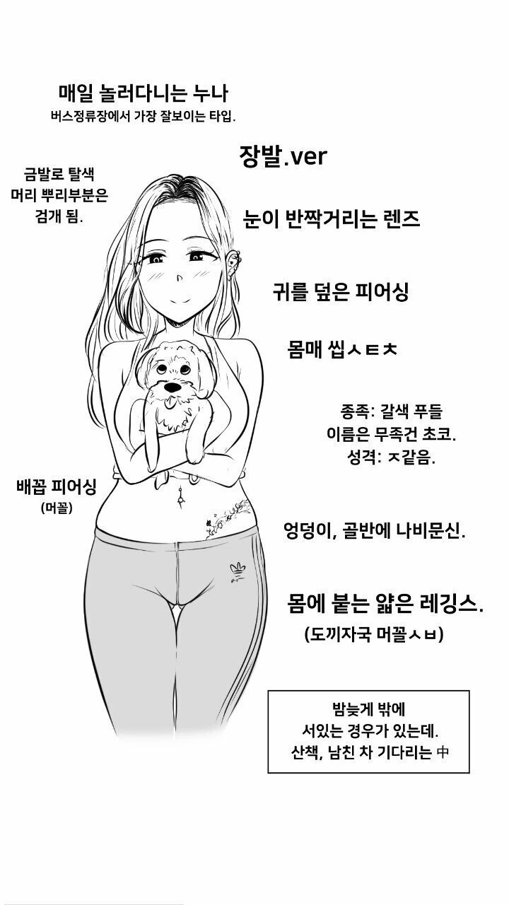 만화)동네 누나 특징들 - 이미지 3