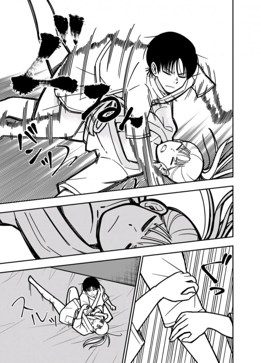 여자와 남자가 침대위에서 뒹구는 만화.manga - 이미지 27