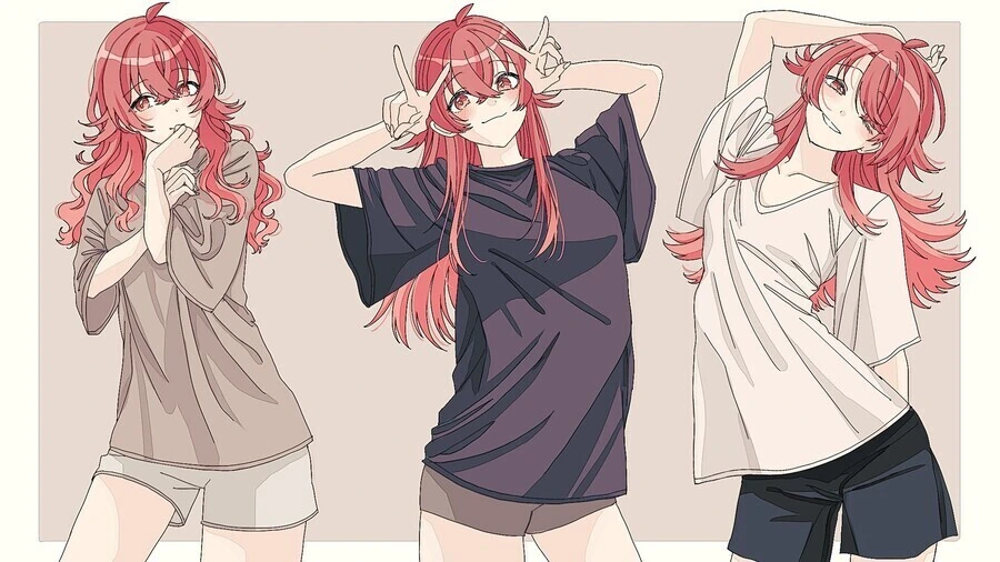 @) 몸매 좋은 아이돌들과 비교해도 꿇리지 않는 카호(12세).manga - 이미지 6