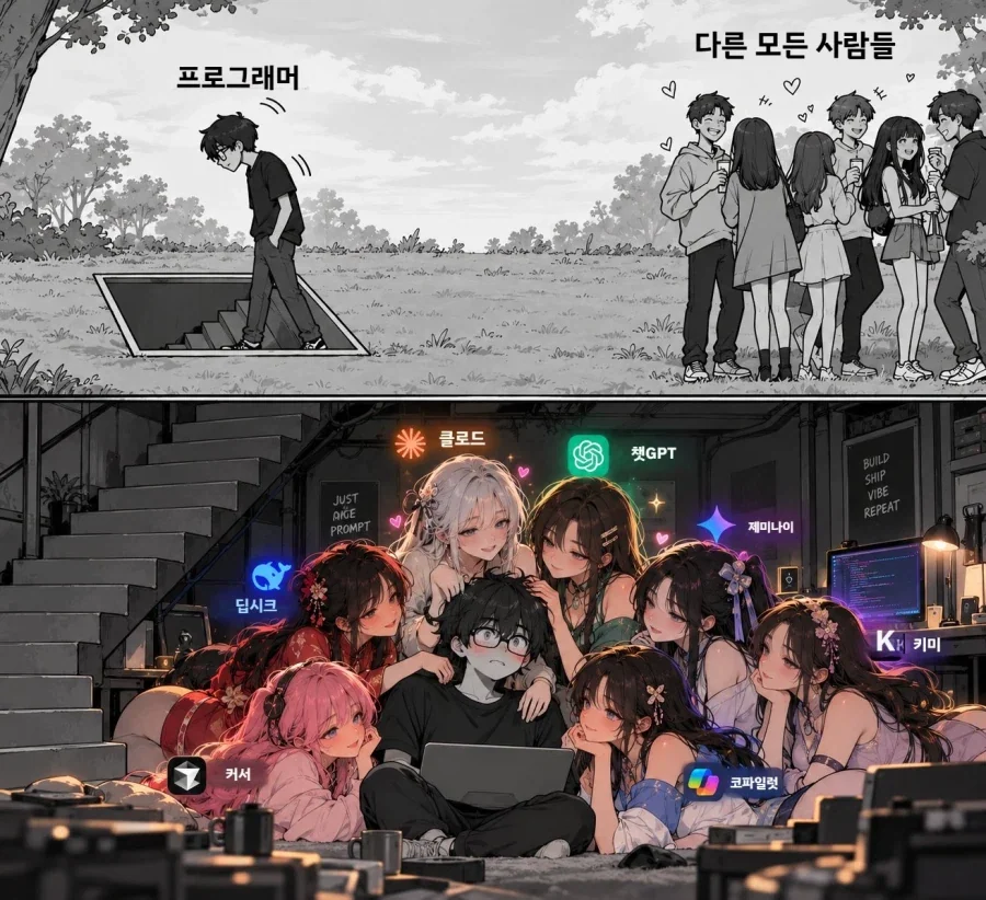 ??? : 인싸들과 어울리는 건 힘들어