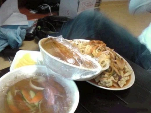 짬뽕탕수육 주문한 사람