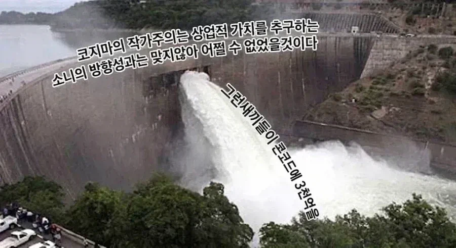 앞으로 10년 간은 소니가 수익성 운운할 때 마다 나올 거 같은 말