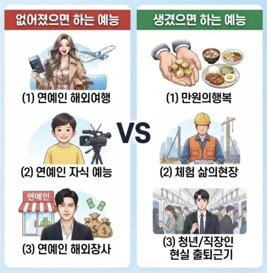 그놈의 "생겼으면 하는 예능" 예시로 맨날 끌려나오는 다큐3일 특징