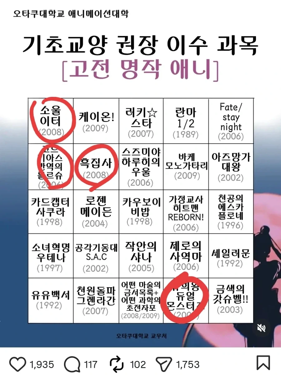 고전명작 애니 빙고 - 이미지 2