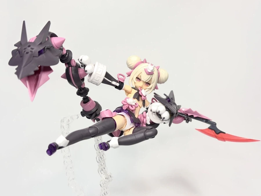 [코토부키야] PUNI☆MOFU 롱 가조립 + 특전 파츠 조합 사진