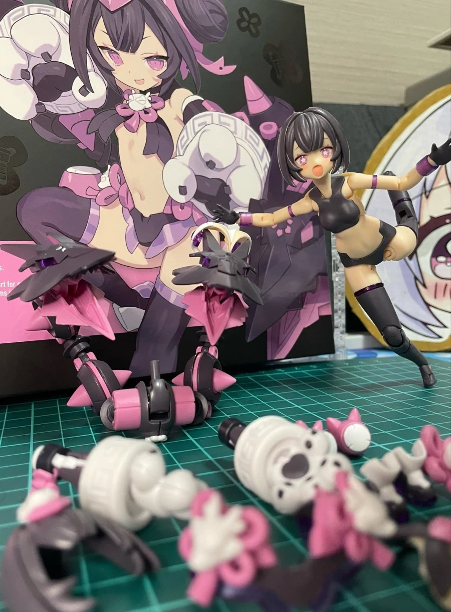 [코토부키야] PUNI☆MOFU 롱 가조립 + 특전 파츠 조합 사진 - 이미지 7