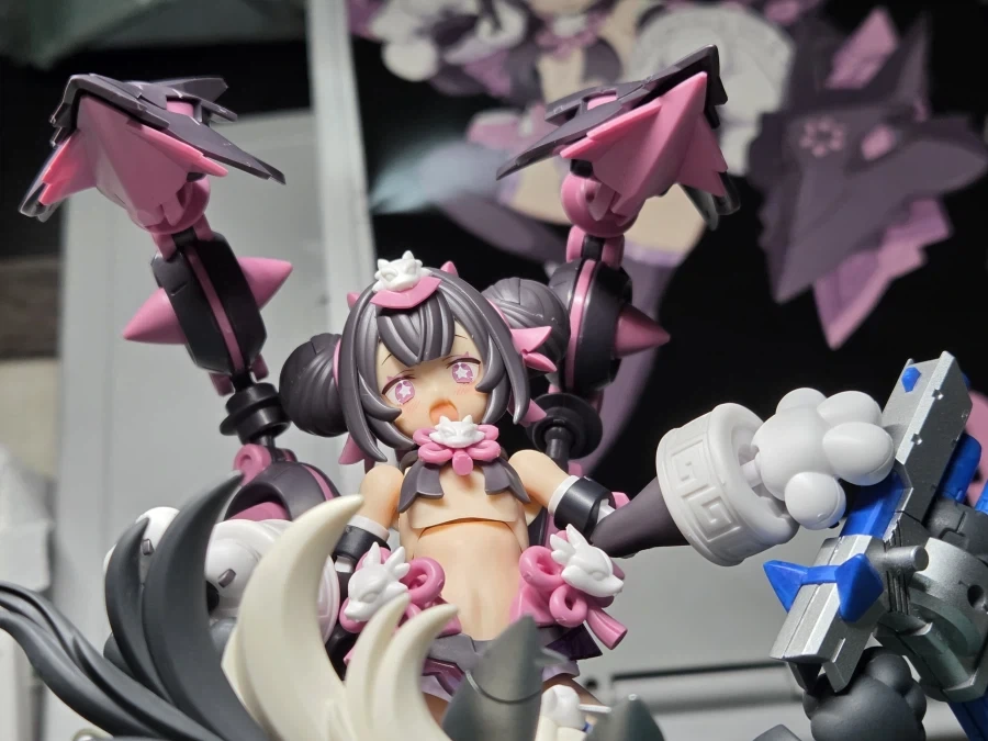 [코토부키야] PUNI☆MOFU 롱 가조립 + 특전 파츠 조합 사진 - 이미지 11