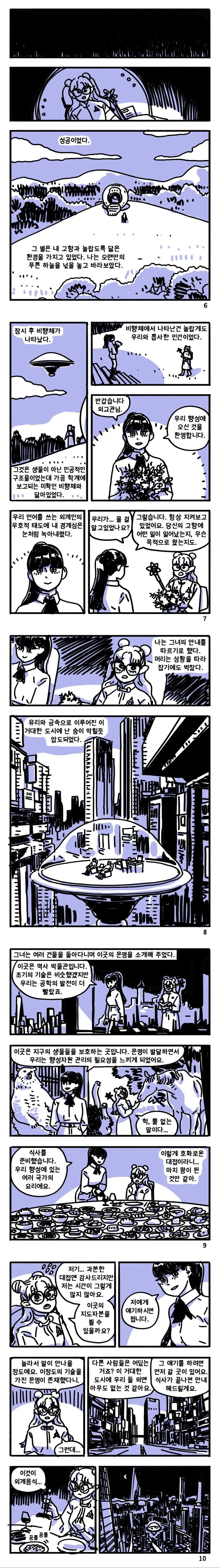 멸망의 별에 도착하는 만화.manga - 이미지 2
