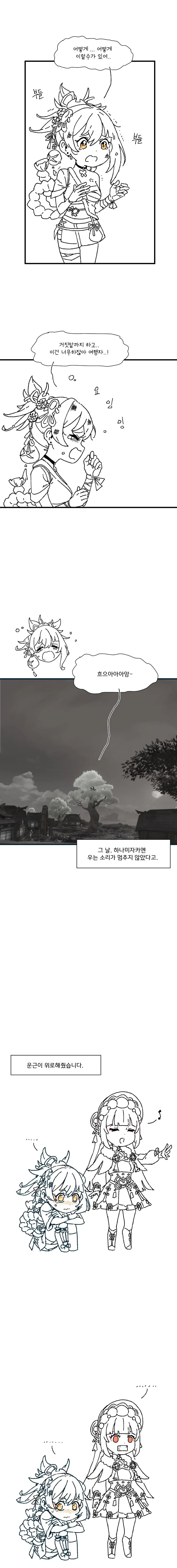 원신) 여행자가 강한 남성에게 함락되는 과정 Manhwa - 이미지 16
