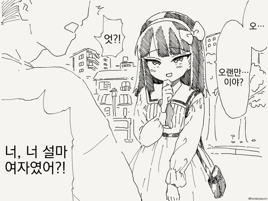 여장하는 만화.manhwa