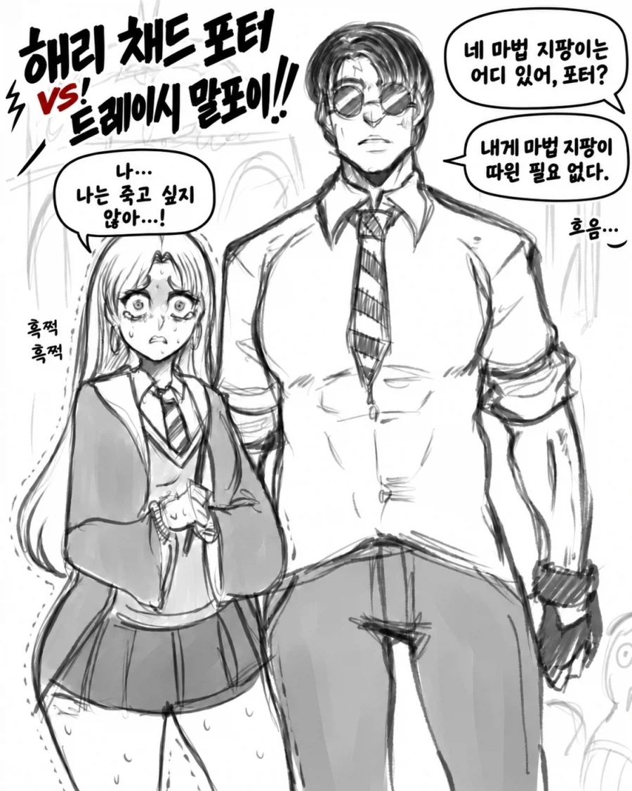 뭔가 많이 이상한 TS 말포이와 해리 포터