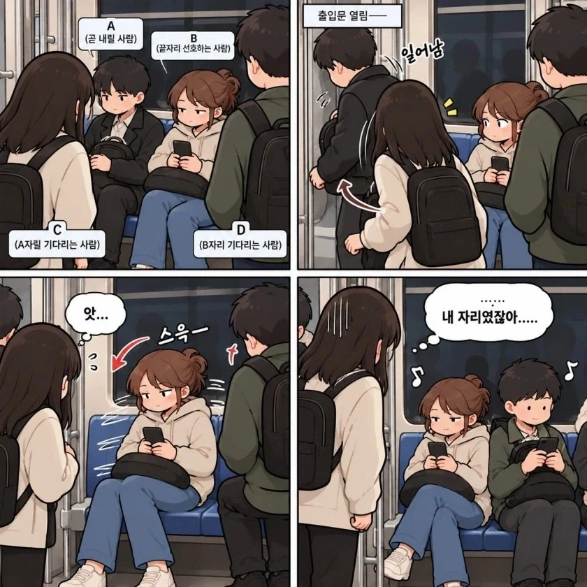 지하철에서 이거 당하면 좀 빡침