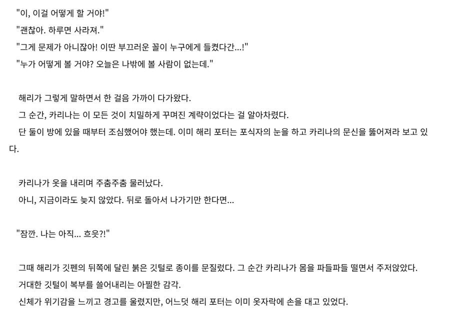 TS말포이 작가의 단편 - 자궁문신 - 이미지 8