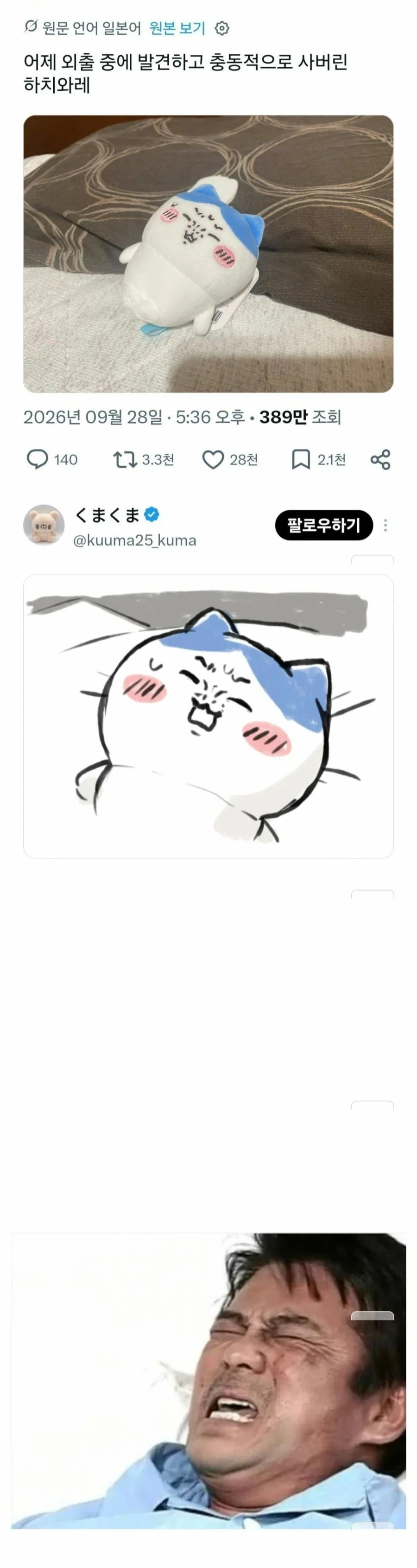 뭔가를 닮은 치이카와 인형