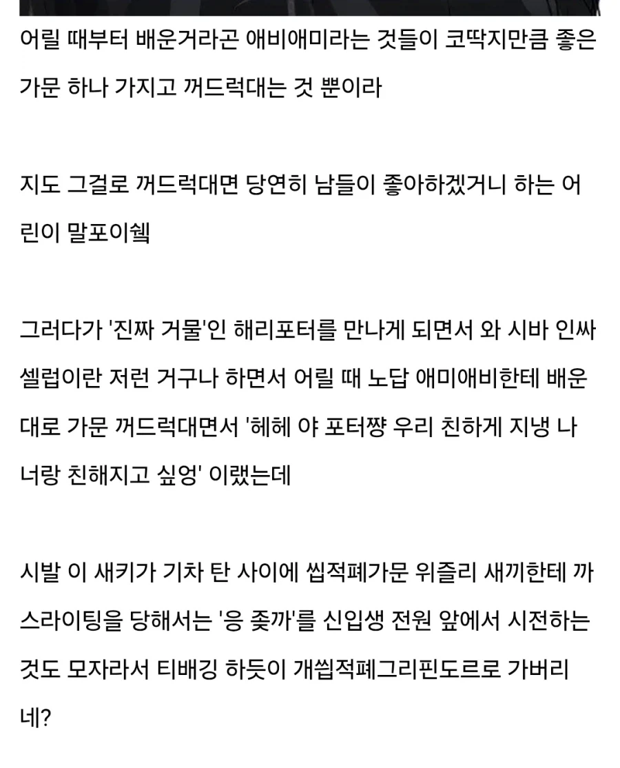 해리포터) TS말포이 분석글 - 이미지 2