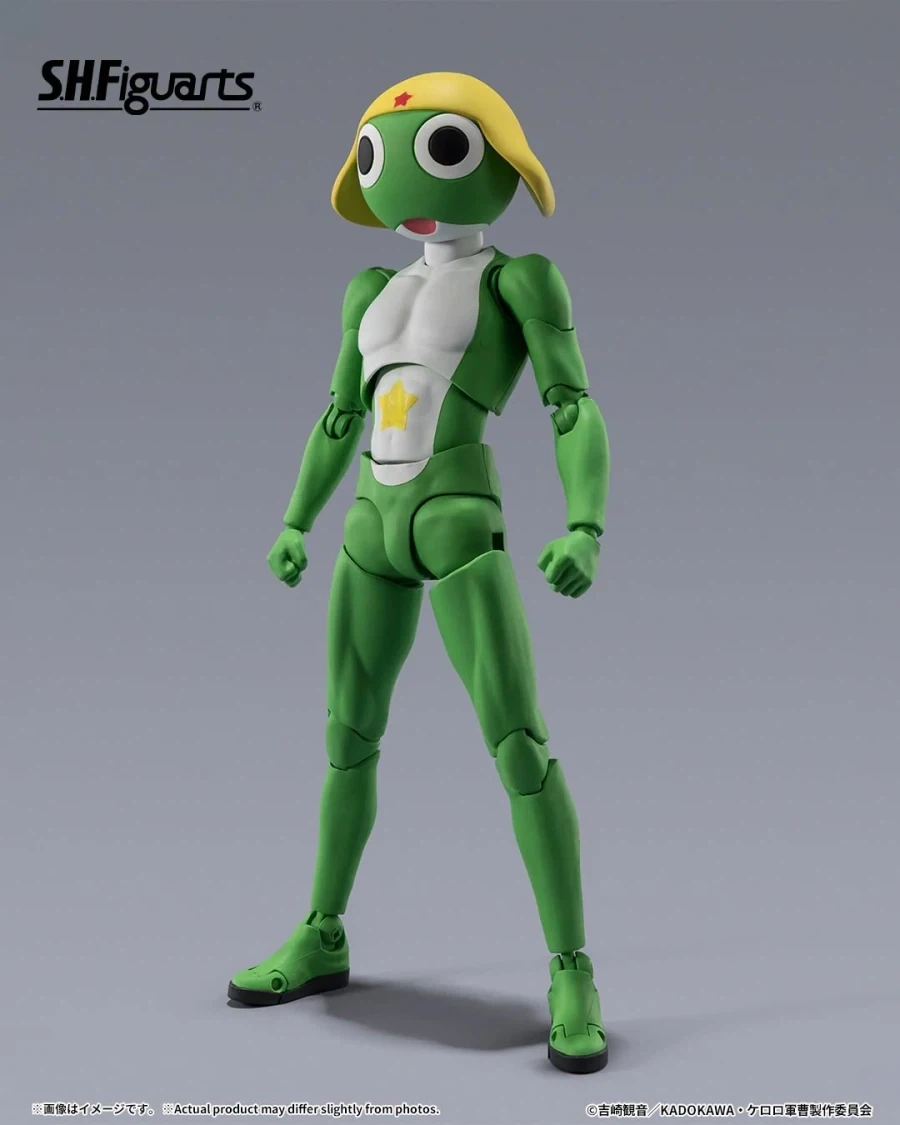 [반다이] S.H.Figuarts 케로로 중사 & 페코폰(퍼렁별)인 슈트 세트 - 이미지 4
