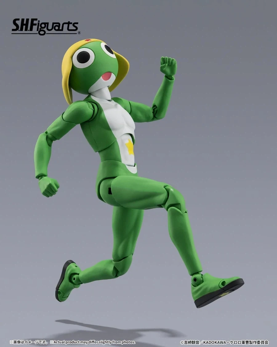 [반다이] S.H.Figuarts 케로로 중사 & 페코폰(퍼렁별)인 슈트 세트 - 이미지 5