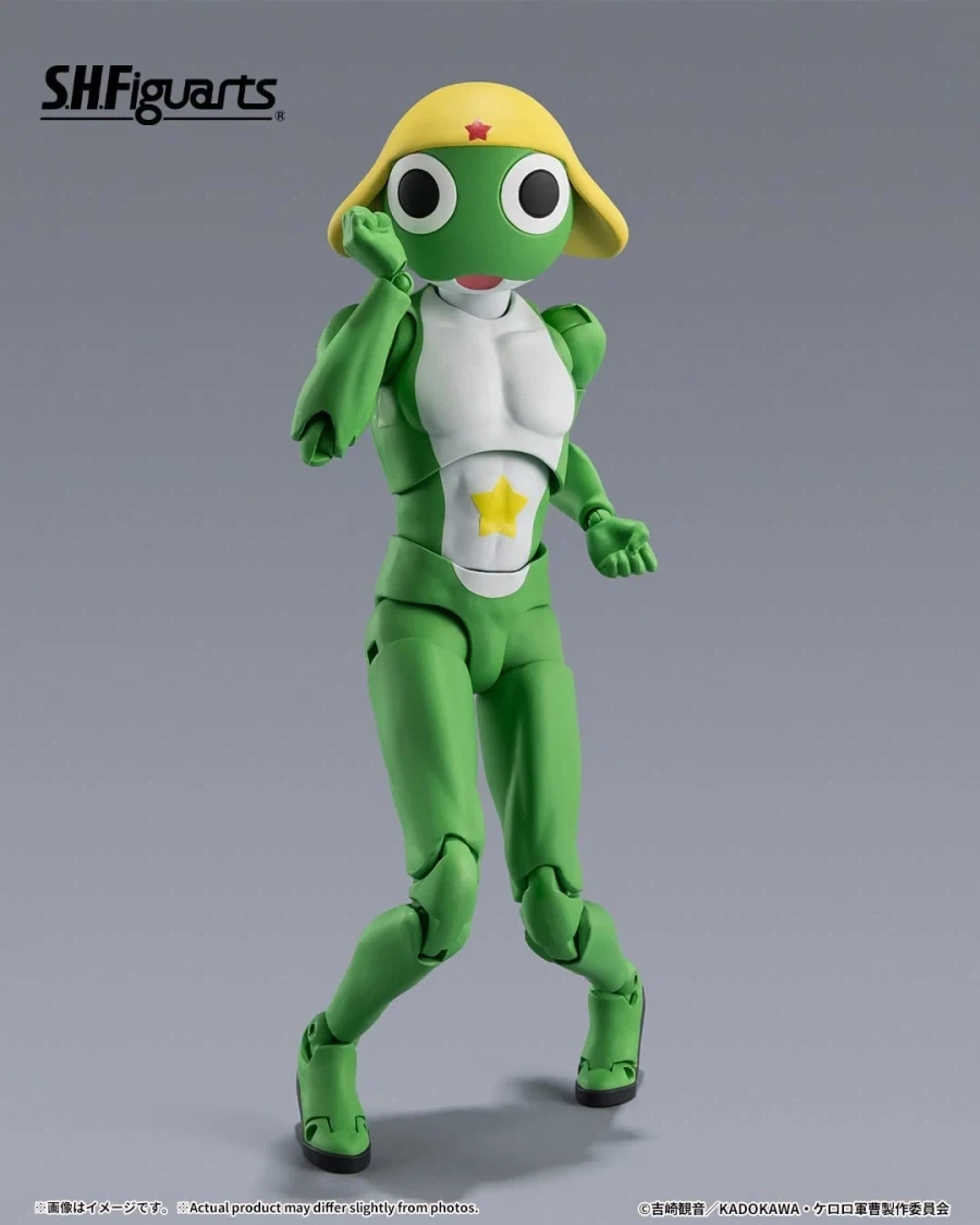 [반다이] S.H.Figuarts 케로로 중사 & 페코폰(퍼렁별)인 슈트 세트 - 이미지 6