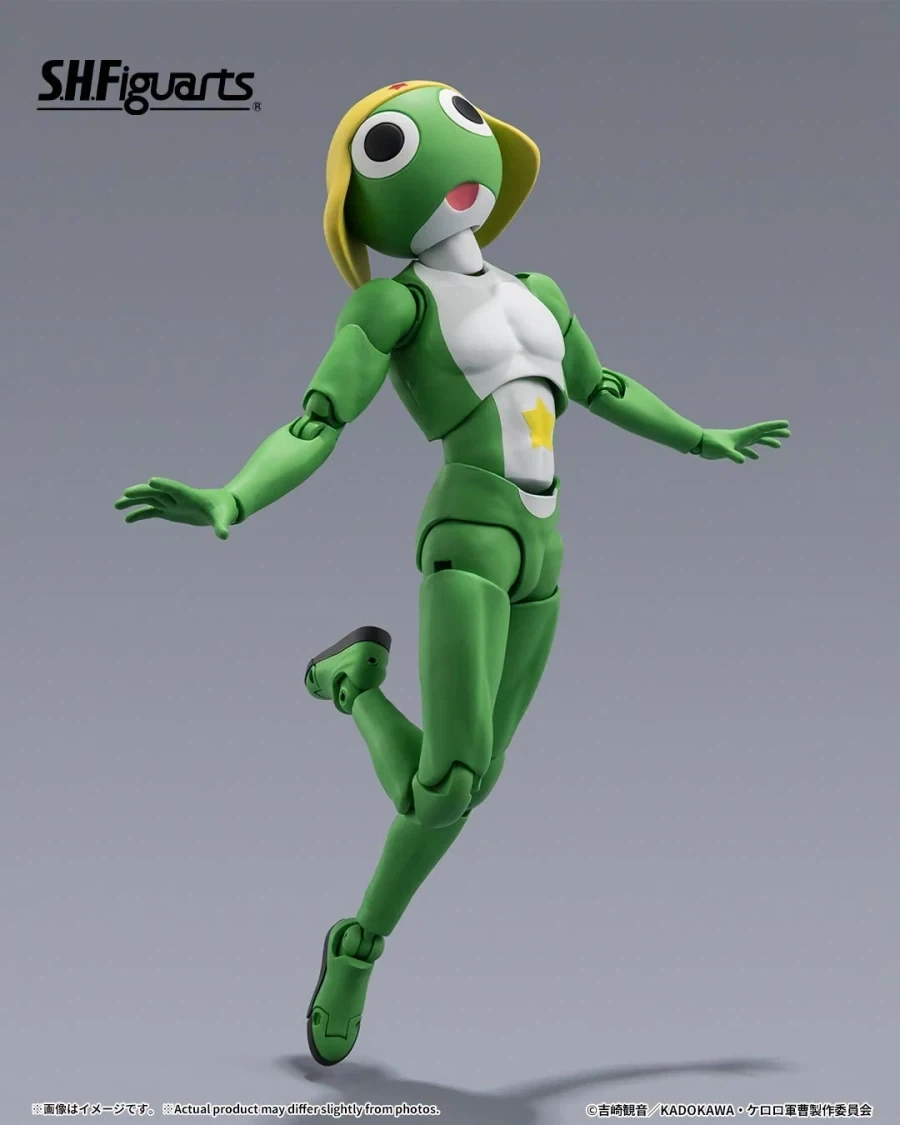 [반다이] S.H.Figuarts 케로로 중사 & 페코폰(퍼렁별)인 슈트 세트 - 이미지 8