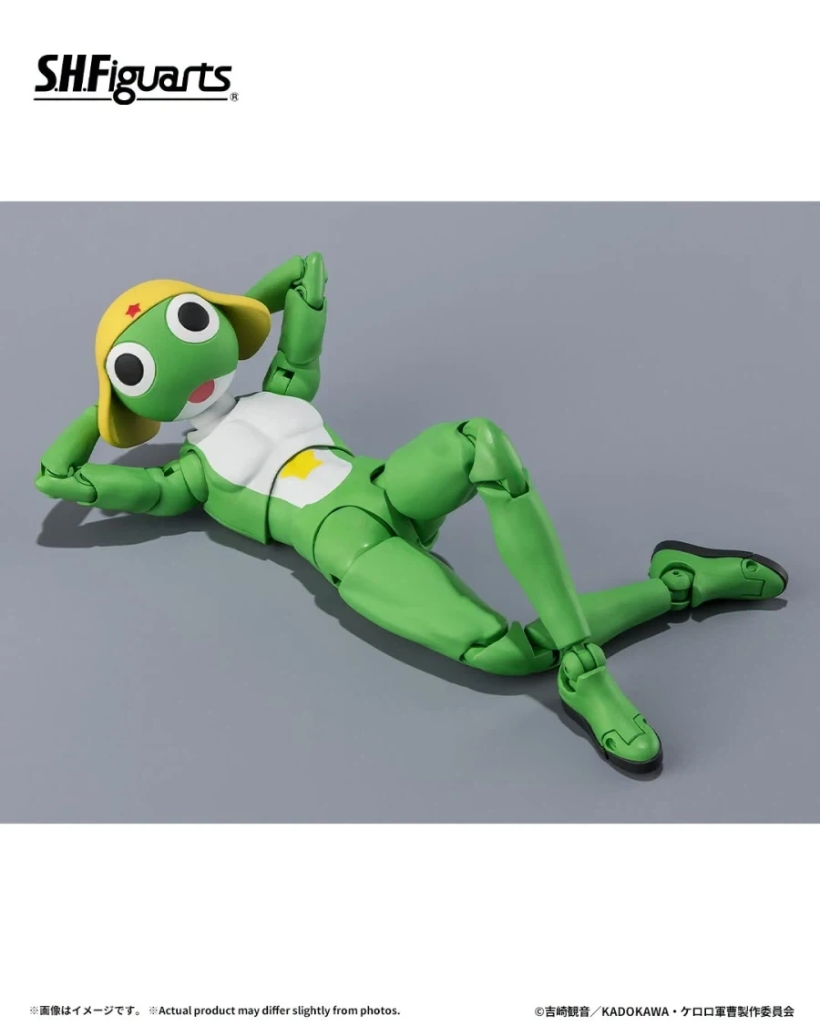 [반다이] S.H.Figuarts 케로로 중사 & 페코폰(퍼렁별)인 슈트 세트 - 이미지 9