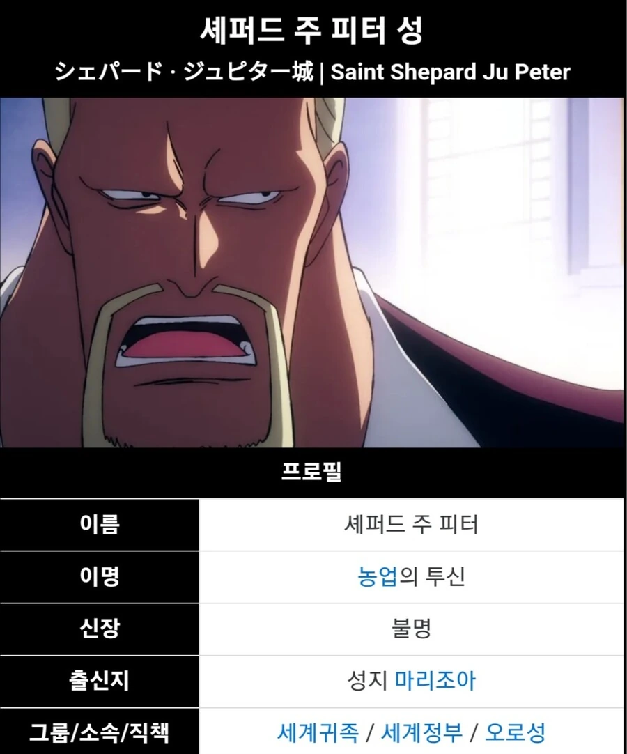 원피스) 이렇게 생겨먹고 농림부 장관이라니 - 이미지 2