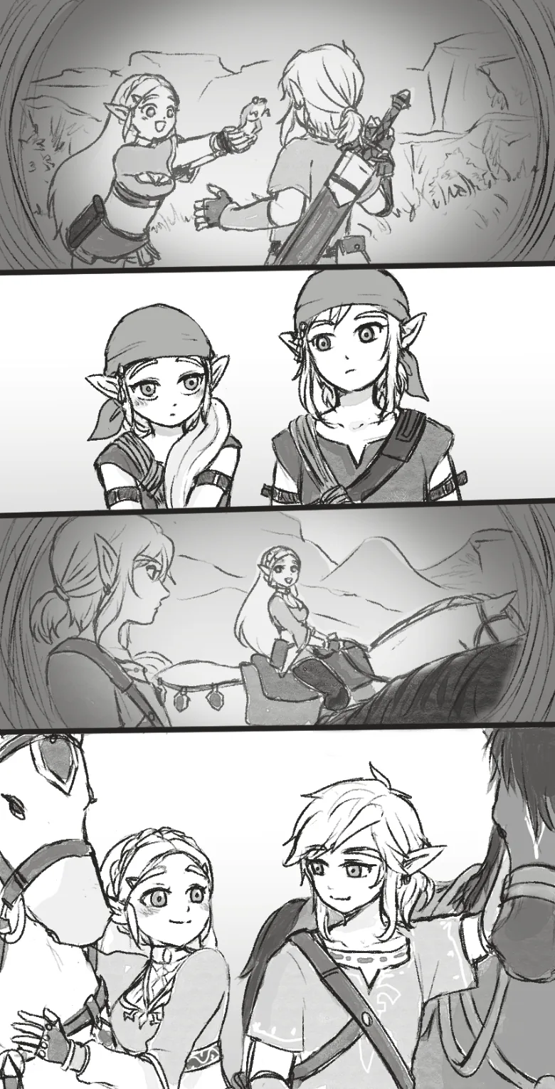 [젤다] 만약 공주님이 함께 잠들었다면.Manga - 이미지 15