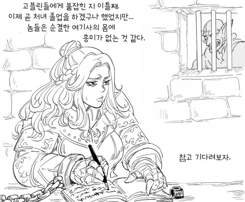 고블린들에게 잡혀간 여기사.mangas