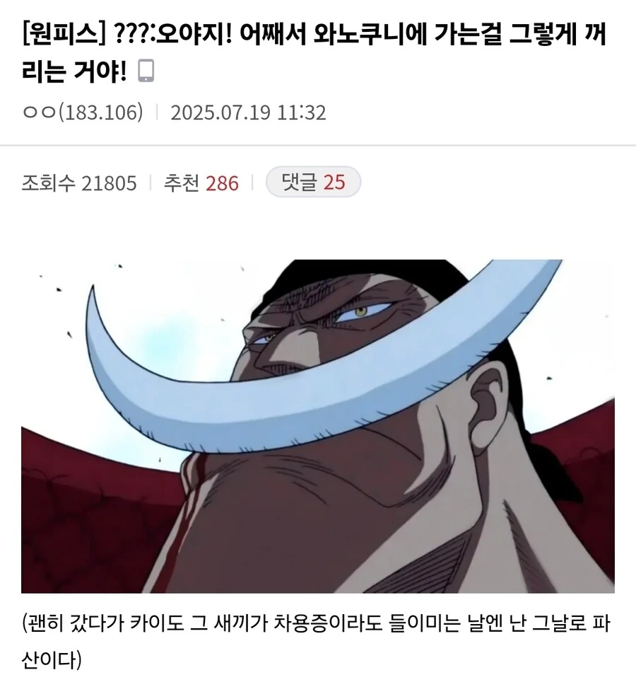 원피스 카이도가 루키 시절에 당한 고문 - 이미지 2