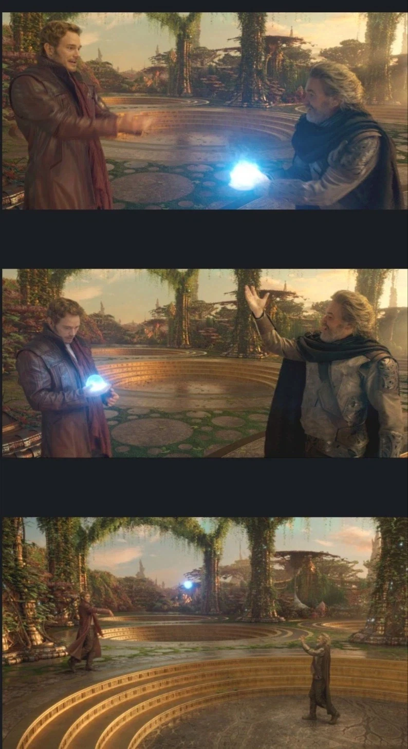 MCU)가오갤2에서 복선이였다는 장면