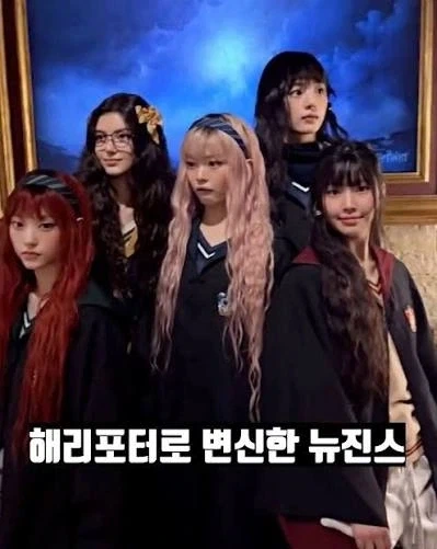 해리포터TS는 뉴진스를 표절한 것.