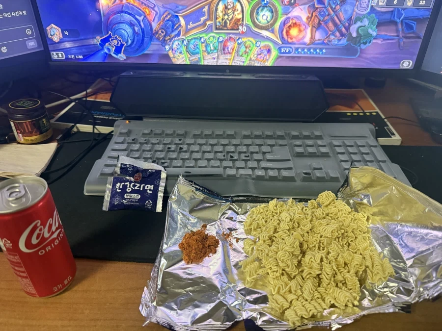 오뚜기 한강라면 식후평