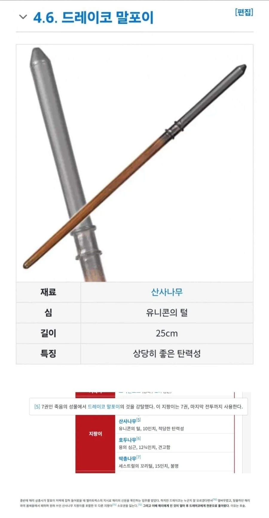 해리포터) 말포이 지팡이 서사 요약 - 이미지 2