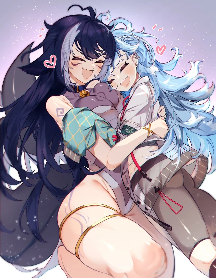 버튜버) 의외로 ㅇㅎ 물속성 콤비.manga
