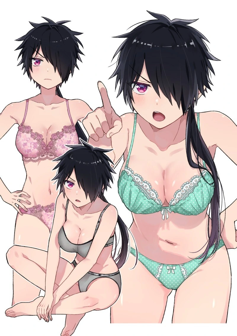 ㅇㅎ)옷을 입으면 말라보이는 타입의 남장여자 Manga - 이미지 2