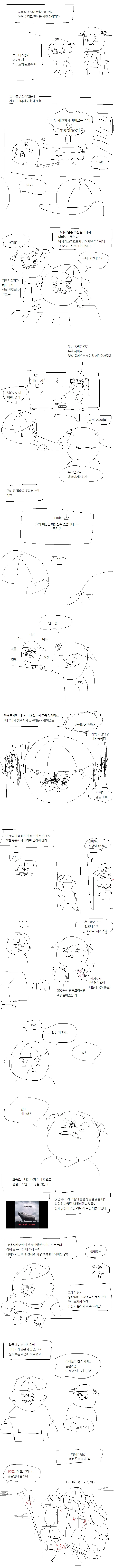 증조할배가 마비노기 하는.Manga