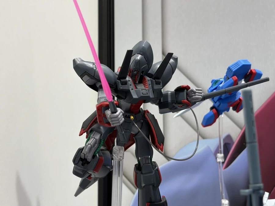 HG 1/144 칼바리 템플 근위사단병 전시 사진 - 이미지 2