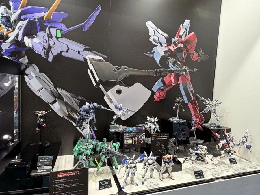HG 리벤 볼프 스페이스 울프대 사양 & MG 스펠비어 GN-X 전시 사진 2