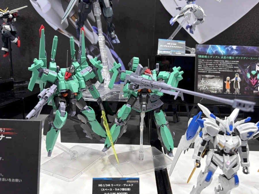HG 리벤 볼프 스페이스 울프대 사양 & MG 스펠비어 GN-X 전시 사진 2 - 이미지 2