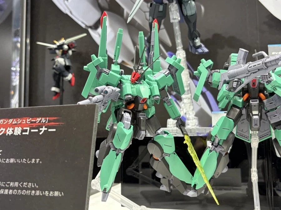 HG 리벤 볼프 스페이스 울프대 사양 & MG 스펠비어 GN-X 전시 사진 2 - 이미지 4