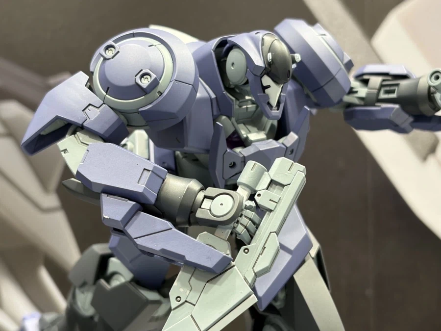 HG 리벤 볼프 스페이스 울프대 사양 & MG 스펠비어 GN-X 전시 사진 2 - 이미지 10