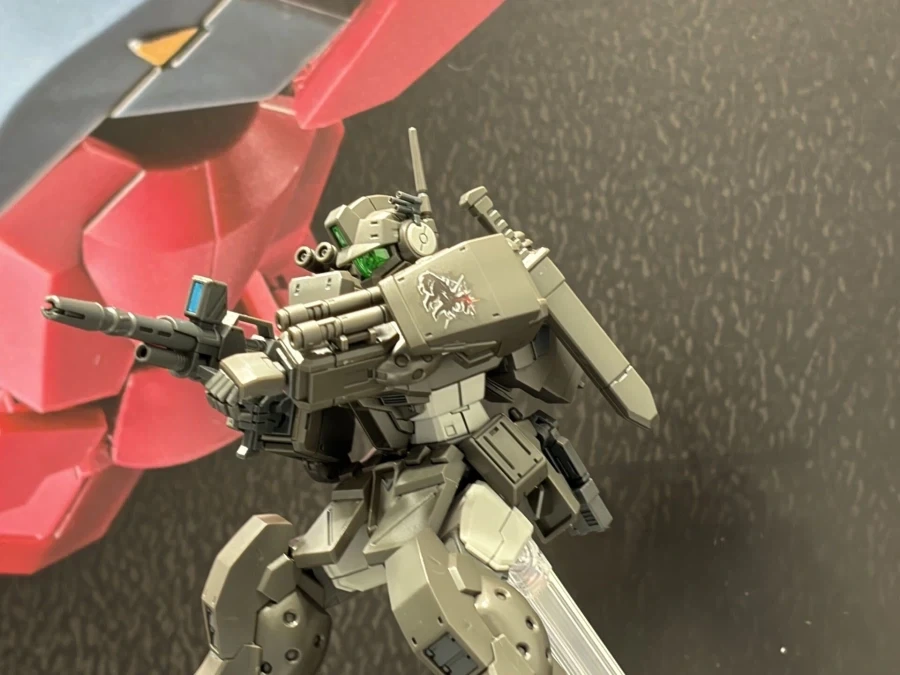 HG 1/144 짐 스파르탄 블랙 독 사양 전시 사진 2 - 이미지 4