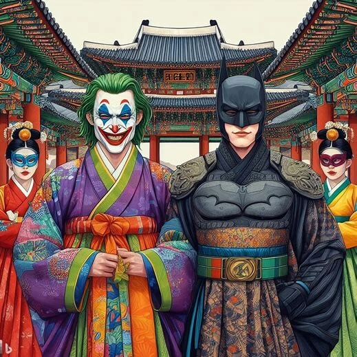 빙) 조선에 난파된 조커와 배트맨 지리네 ㅋㅋㅋ