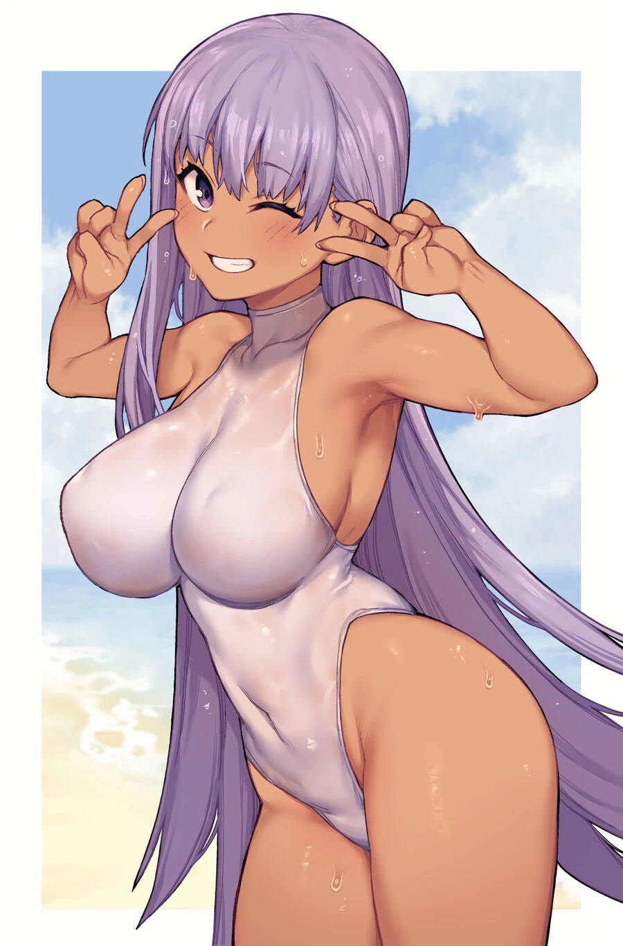 ㅎㅂ)목까지덮은 건전한옷 - 이미지 4