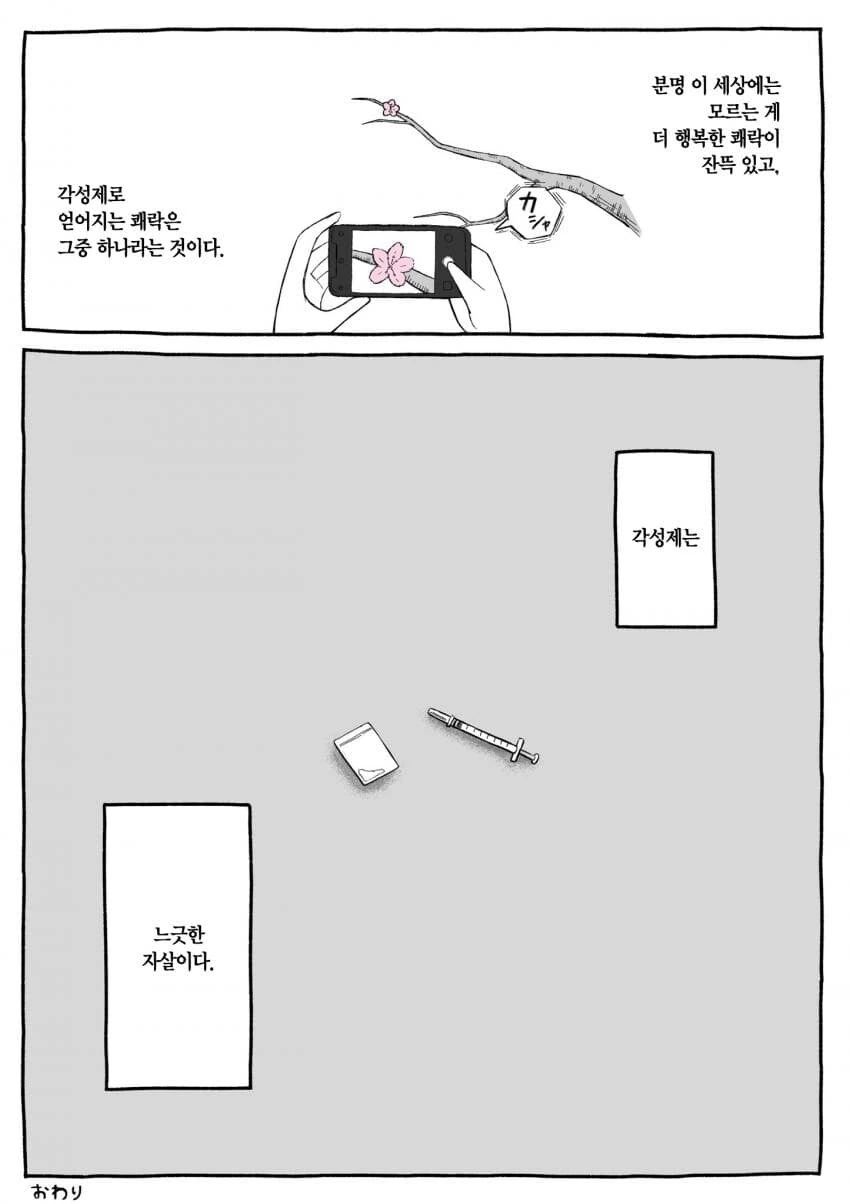 마.약을 하면 일어나는 일 만화 - 이미지 12