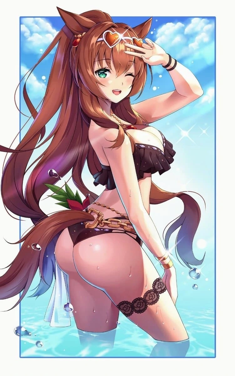 [말딸] 수영복이 잘 어울리는 말딸 - 이미지 8