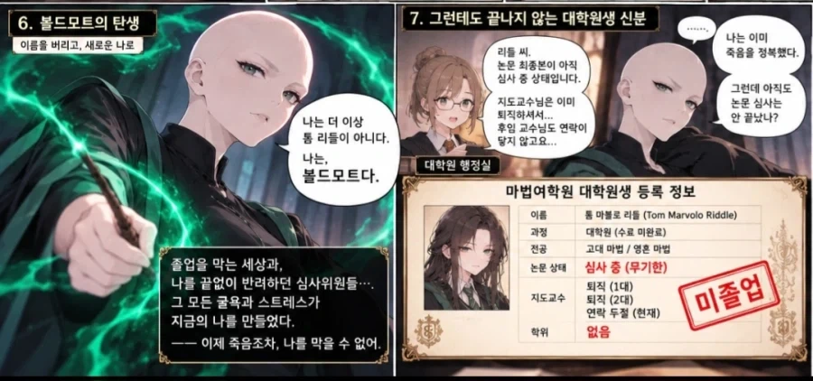 해리포터) 설정 비틀기 볼드모트 - 이미지 4