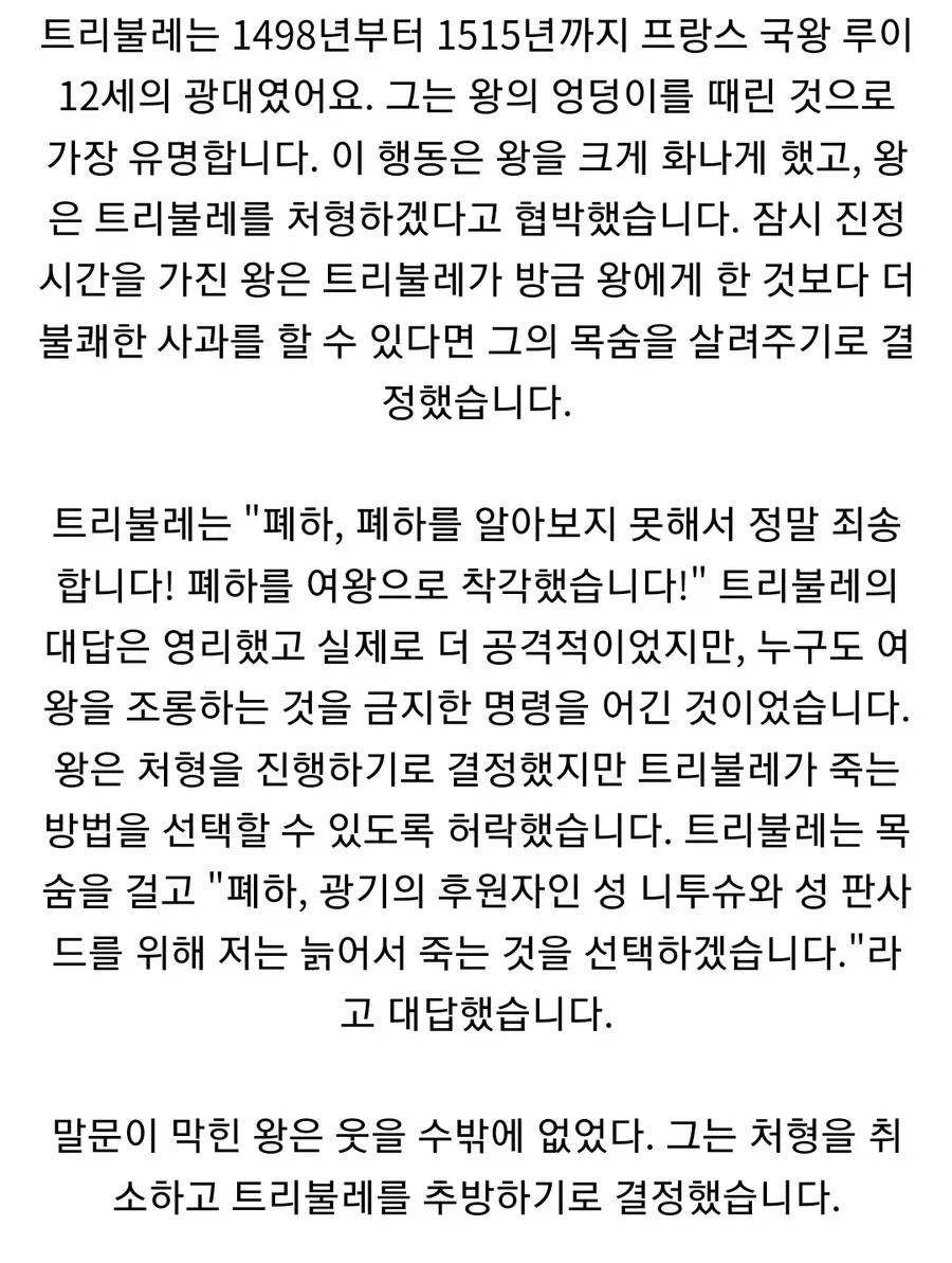 광대는 멍청한 컨셉이라서 왕에게 무례하게 해도 봐줬다 - 이미지 2